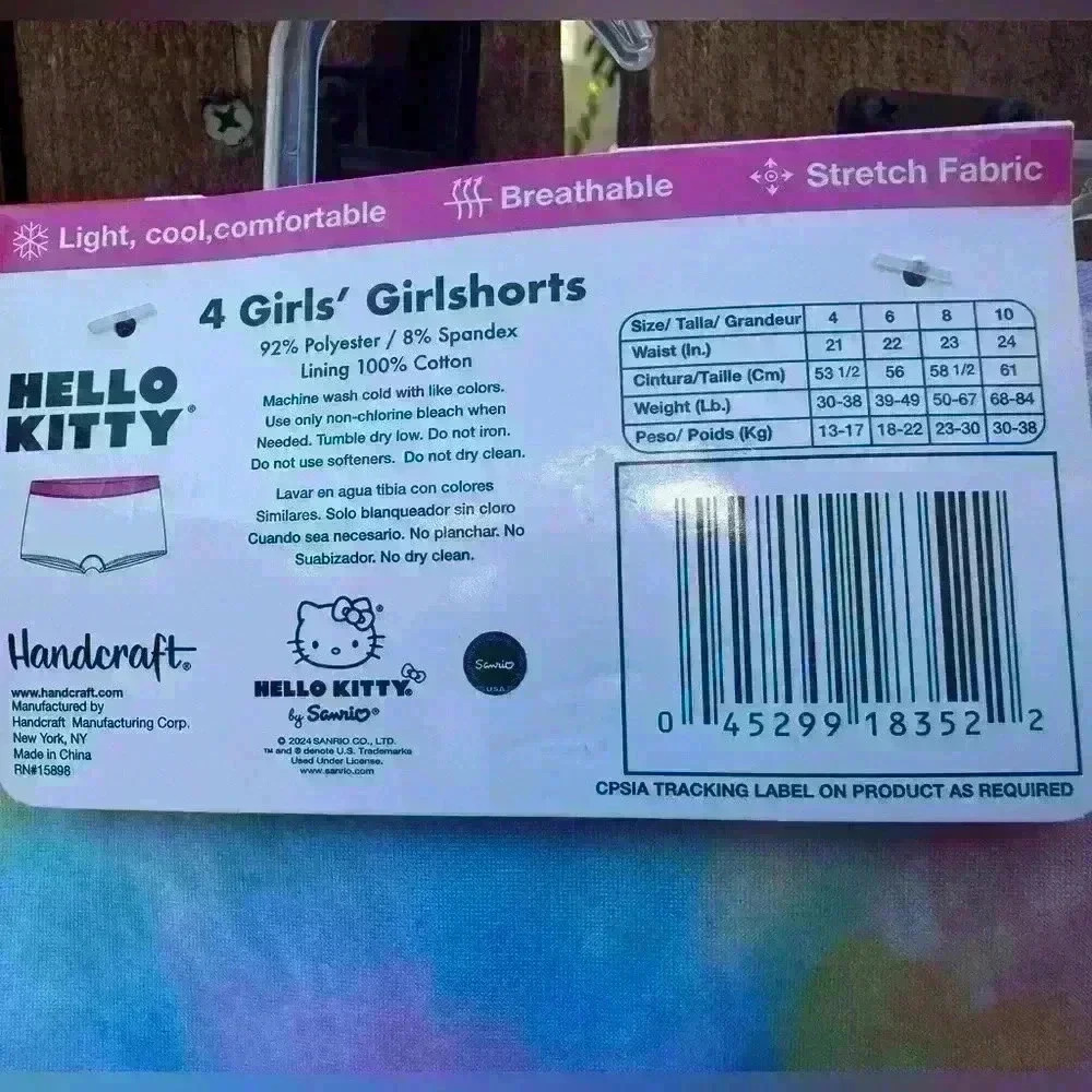 Hello Kitty Girl-shorts Panties 🤍❤️💜 - Picture 3 of 3